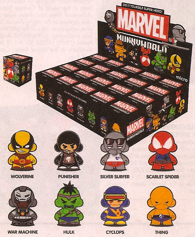 Kidrobot × Marvel's "Marvel Munny Series 2" figures announced in Mini